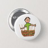Basket Weaving Button (Vorne & Hinten)