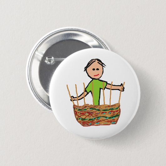 Basket Weaving Button (Vorne & Hinten)