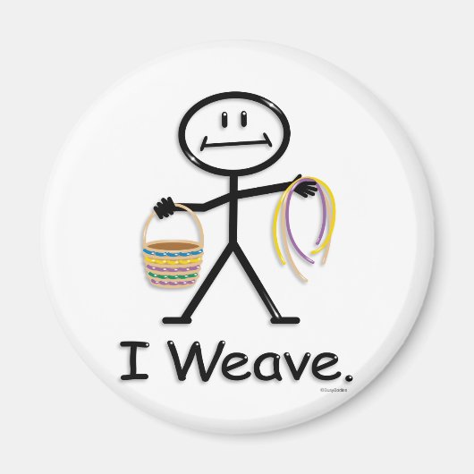 Basket Weaving Magnet (Vorne)