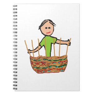 Basket Weaving Notizblock