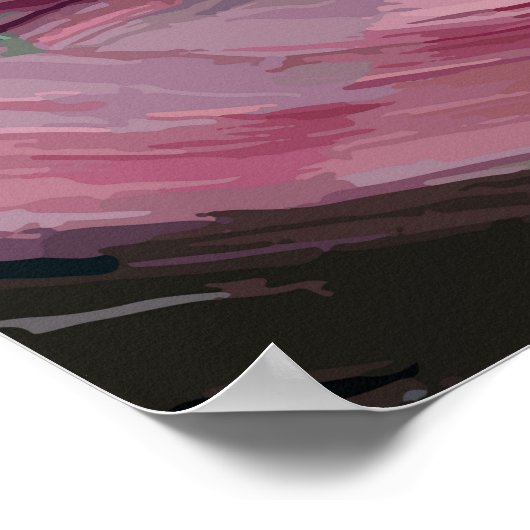 Basket with Cabbages After Van Gogh Poster (Ecke)