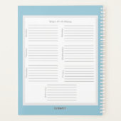 Basketaball - Schulplaner - HAMbyWG Planer (Rückseite)