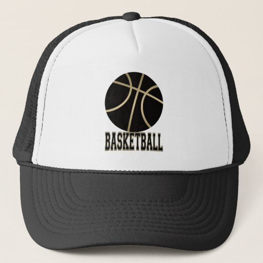 Basketball2Trucker-Hut Truckerkappe (Vorderseite)