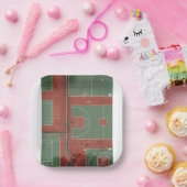 Basketball 110 pappteller (Party)