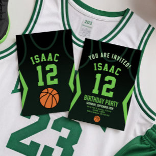 Basketball 12 Einladung zum Geburtstag