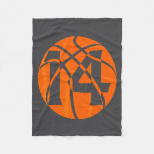 Basketball 14 Jahre alte Geburtstag Spieler Team M Fleecedecke