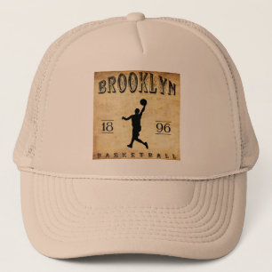 Basketball 1896 Brooklyns New York Truckerkappe