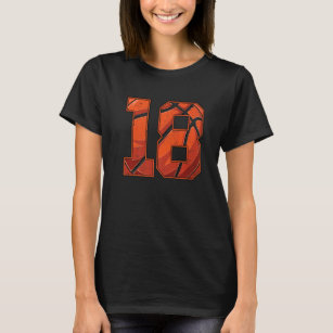 Basketball 18. Geburtstag Boy Girl Achtzehn 18 Jah T-Shirt