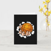 Basketball 19 karte (Gelbe Blume)