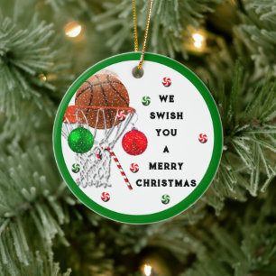 Basketball 2023 Erinnerungskeramik-Ornament Keramik Ornament