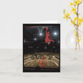Basketball 23 karte (Gelbe Blume)