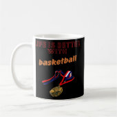 Basketball (2) kaffeetasse (Links)