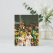 Basketball 3 postkarte (Stehend Vorderseite)