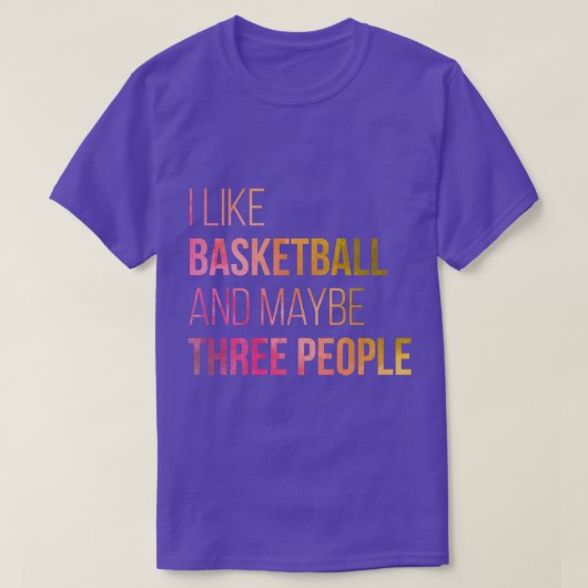 Basketball (4) T-Shirt (Design vorne)
