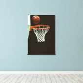 Basketball 5 leinwanddruck (Insitu (Holzboden))