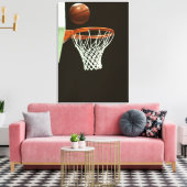 Basketball 5 leinwanddruck (Insitu (Wohnzimmer))