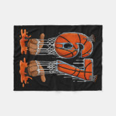Basketball 67 Sechs Sieben Lustiges Gen-Alpha-Meme Fleecedecke (Vorderseite (Horizontal))
