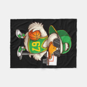 Basketball 67 Six Seven Funny Basketball Meme Drip Fleecedecke (Vorderseite (Horizontal))