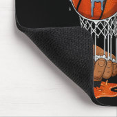 Basketball 67 Six Seven Lustig Gen Alpha Meme Drip Mousepad (Ecke)