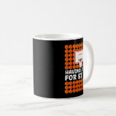 Basketball 67th Day Of School 67 Days Six Seven Me Kaffeetasse (VorderseiteRechts)