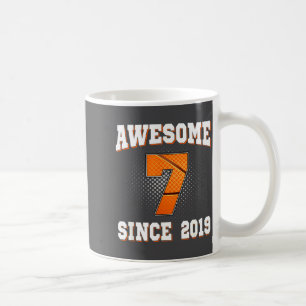 Basketball 7. 2019 7 alte Jahre seit Meme Kaffeetasse