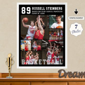 Basketball 7 Foto-Collage Poster