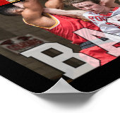 Basketball 7 Foto-Collage Poster (Ecke)
