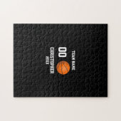 Basketball 7 Team FotoCollage Puzzle (Horizontal)