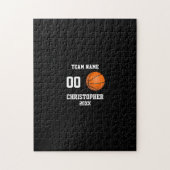 Basketball 7 Team FotoCollage Puzzle (Vertikal)