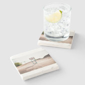 Basketball 85 steinuntersetzer (Seitenansicht)