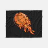 Basketball 8 fleecedecke (Vorderseite (Horizontal))
