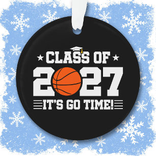 Basketball-Abschluss Es ist soweit Abschlussklasse Ornament