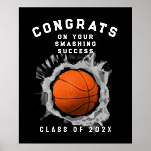 Basketball-Abschluss Poster