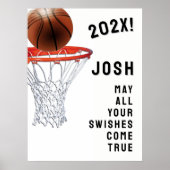 Basketball-Abschluss Poster (Vorne)