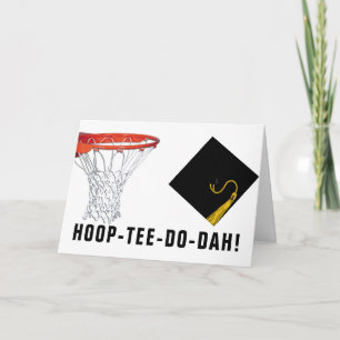 Basketball-Abschlusskarte Karte