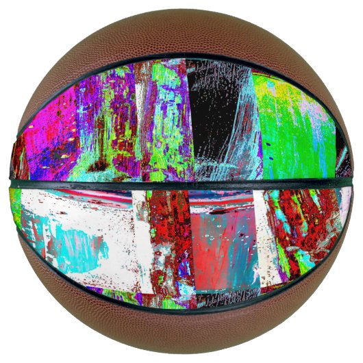 Basketball – Abstract Grid (Vorderseite)