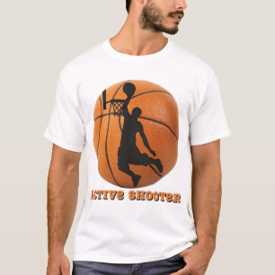 Basketball Active Shooter Player Hoops T-Shirt