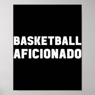 Basketball Aficionado Trainer Lover Experte Spiele Poster