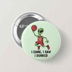 Basketball-Alien Button