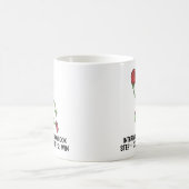 Basketball-Alien Kaffeetasse (Mittel)