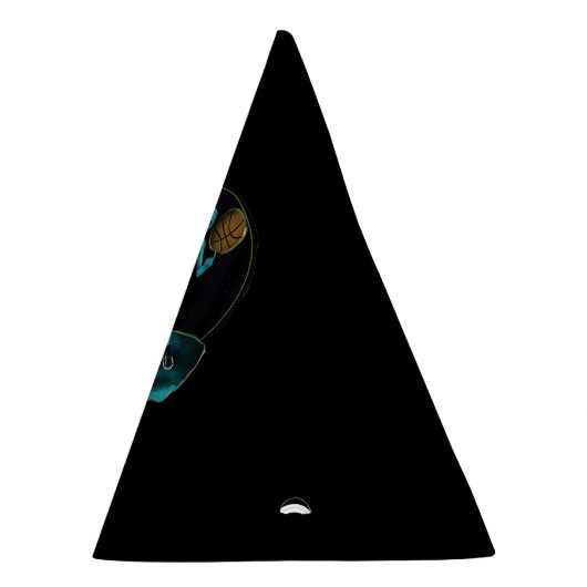 Basketball Alien Partyhütchen (Rechts)