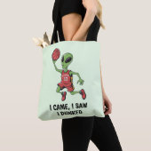 Basketball-Alien Tasche (Von Nahem)