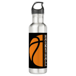 Basketball - Alles ist Leben Edelstahlflasche