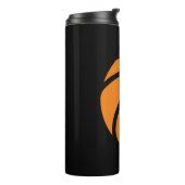 Basketball - Alles ist Leben Thermosbecher (Nach links gedreht)