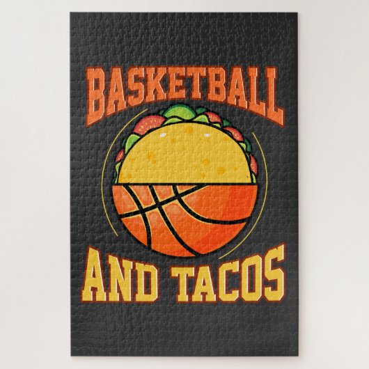 Basketball And Tacos Puzzle (Vertikal)