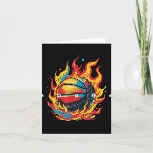 Basketball Apparel - Basketball Karte (Vorderseite)