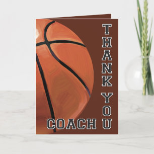 Basketball Art Danke Coach