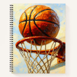 Basketball Art Notebook - Sports Design Journal  Notizblock
