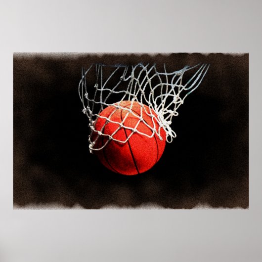 Basketball Art Poster (Vorne)