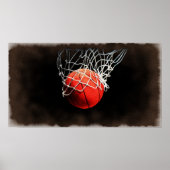 Basketball Art Poster (Vorne)